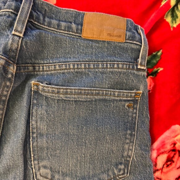 Madewell Perfect Vintage Jeans in Drayton Wash Women’s Size 28 High Rise Tapered - Picture 10 of 16